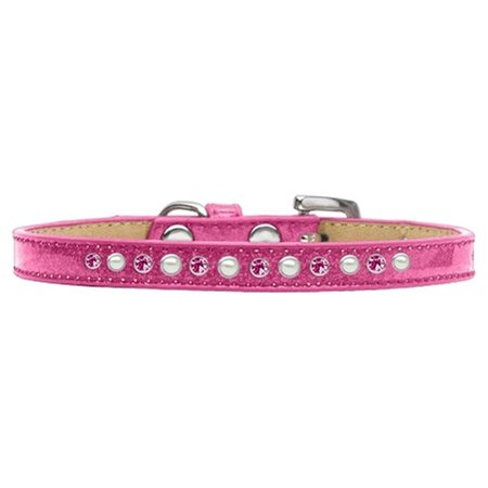 PET PAL Pearl & Pink Crystal Puppy Ice Cream CollarPink Size 16 PE832927